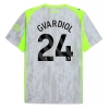 Manchester City Josko Gvardiol #24 Rezervni Dres 2025-26 Kratak Rukav Manchester City Josko Gvardiol #24 Rezervni Dres 2025-26 Kratak Rukav